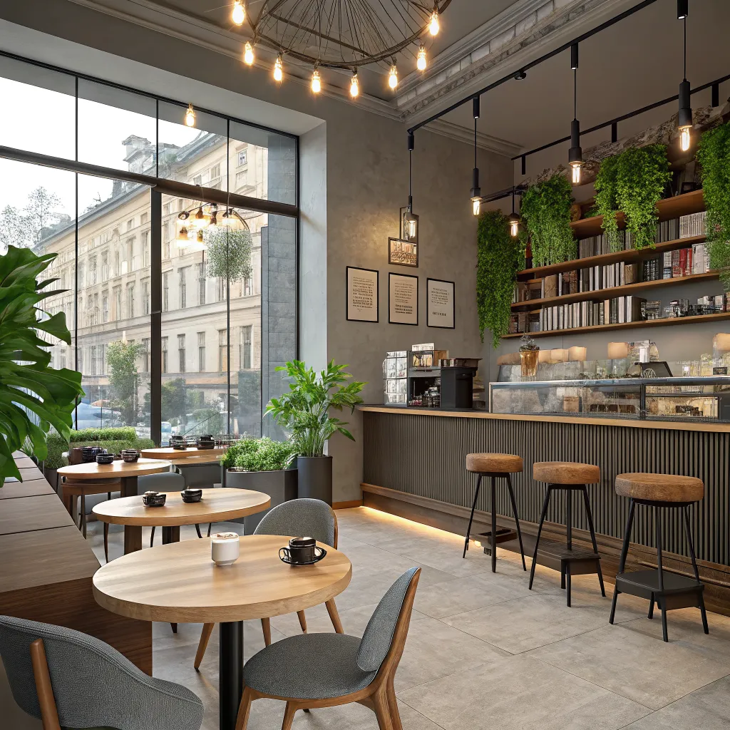 ZENLATHIS Cafe Interior